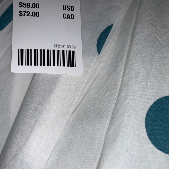 Urban Outfitters Polka Dot Pleated Midi Skirt - Picture 4 of 6